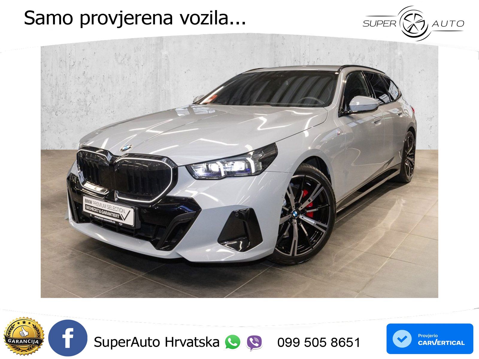 BMW 520d Touring (197 KS) Steptronic M Sport LED+GR SJED+ACC