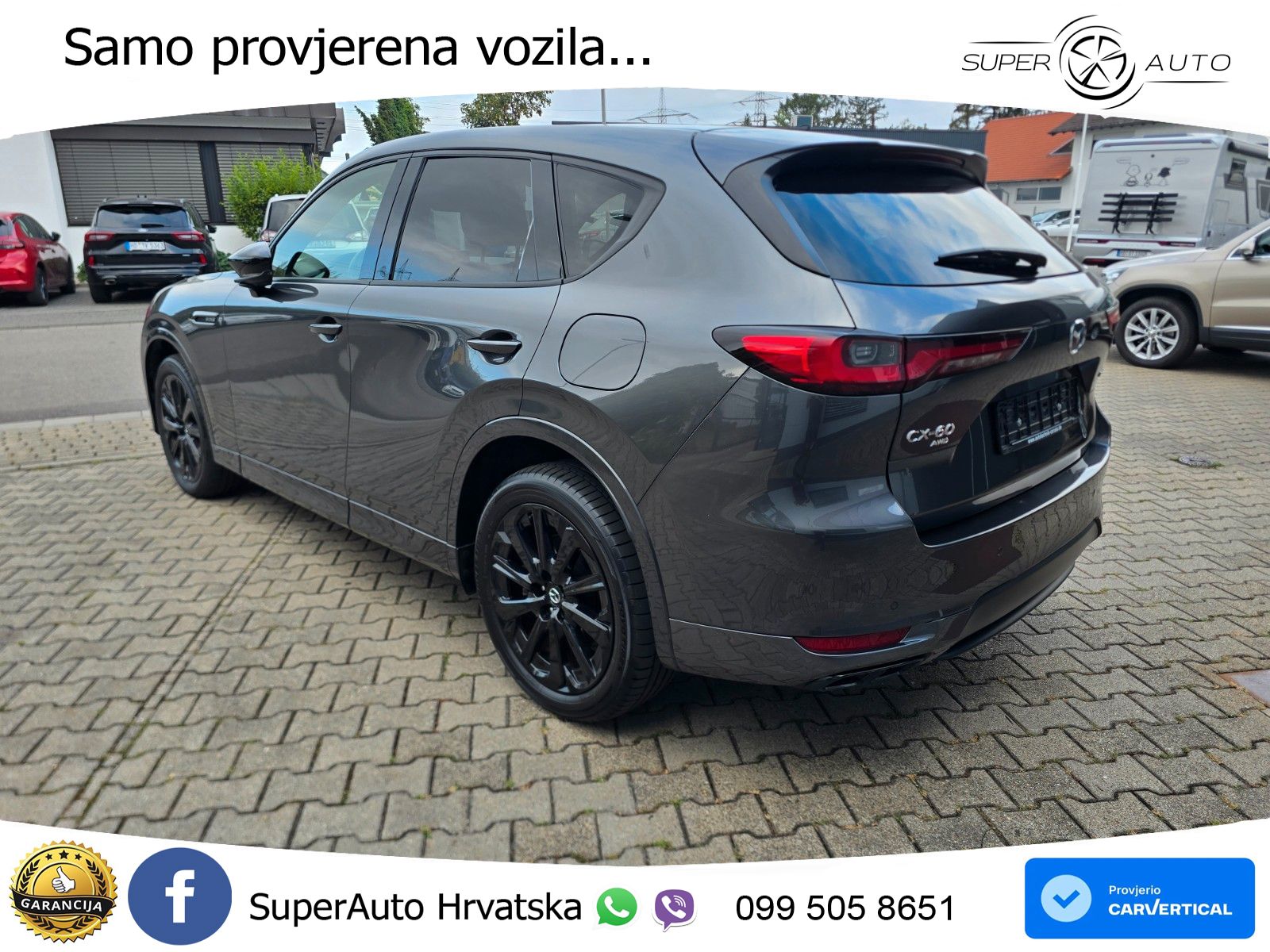 Mazda CX-60 3.3 e-Skyactiv D (254 KS) AWD Automatic LED+GR SJED+ACC