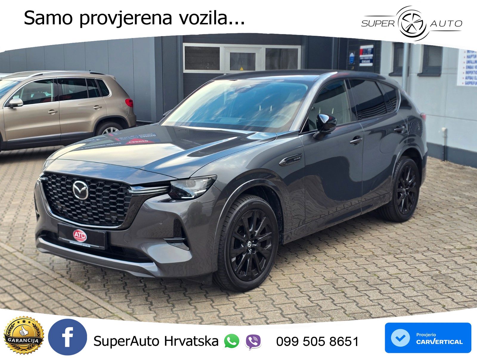 Mazda CX-60 3.3 e-Skyactiv D (254 KS) AWD Automatic LED+GR SJED+ACC