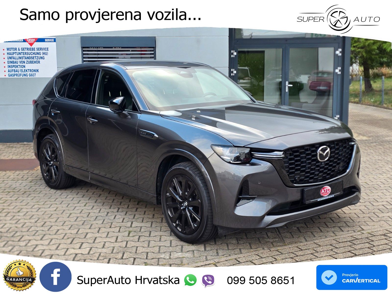 Mazda CX-60 3.3 e-Skyactiv D (254 KS) AWD Automatic LED+GR SJED+ACC
