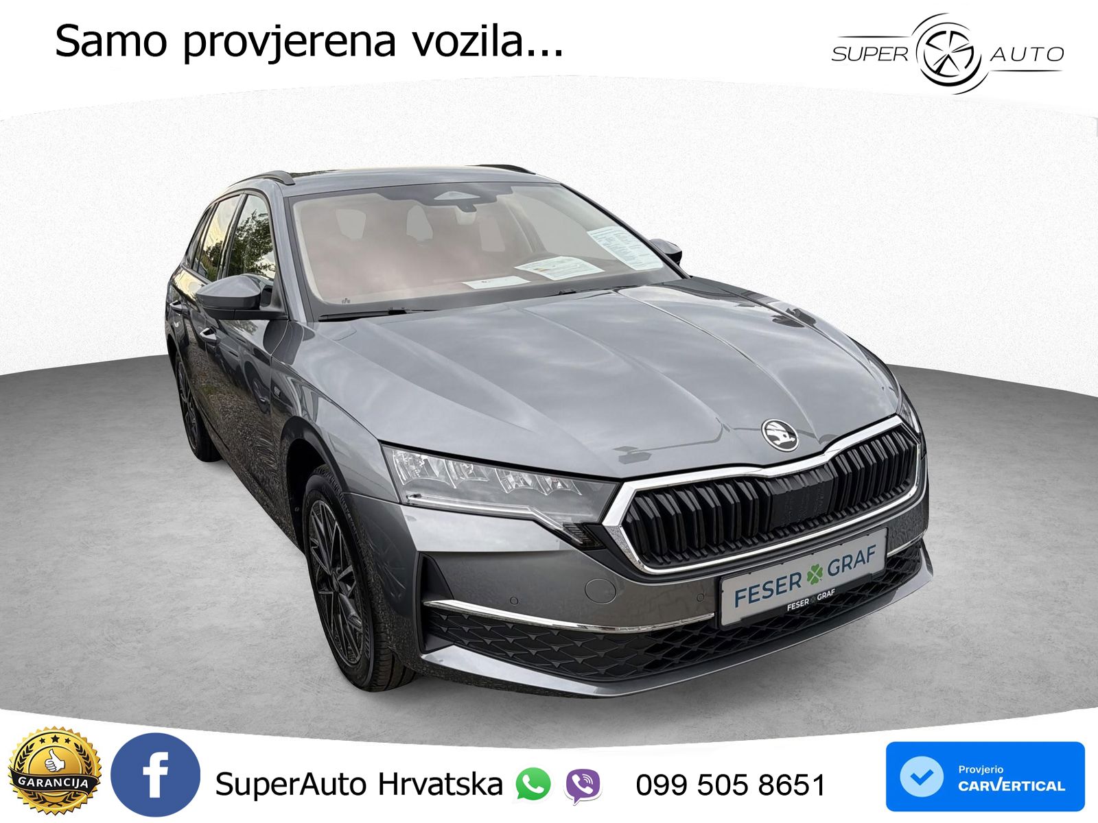 Škoda Octavia Combi 2.0 TDI (150 KS) DSG LED+GR SJED+ACC