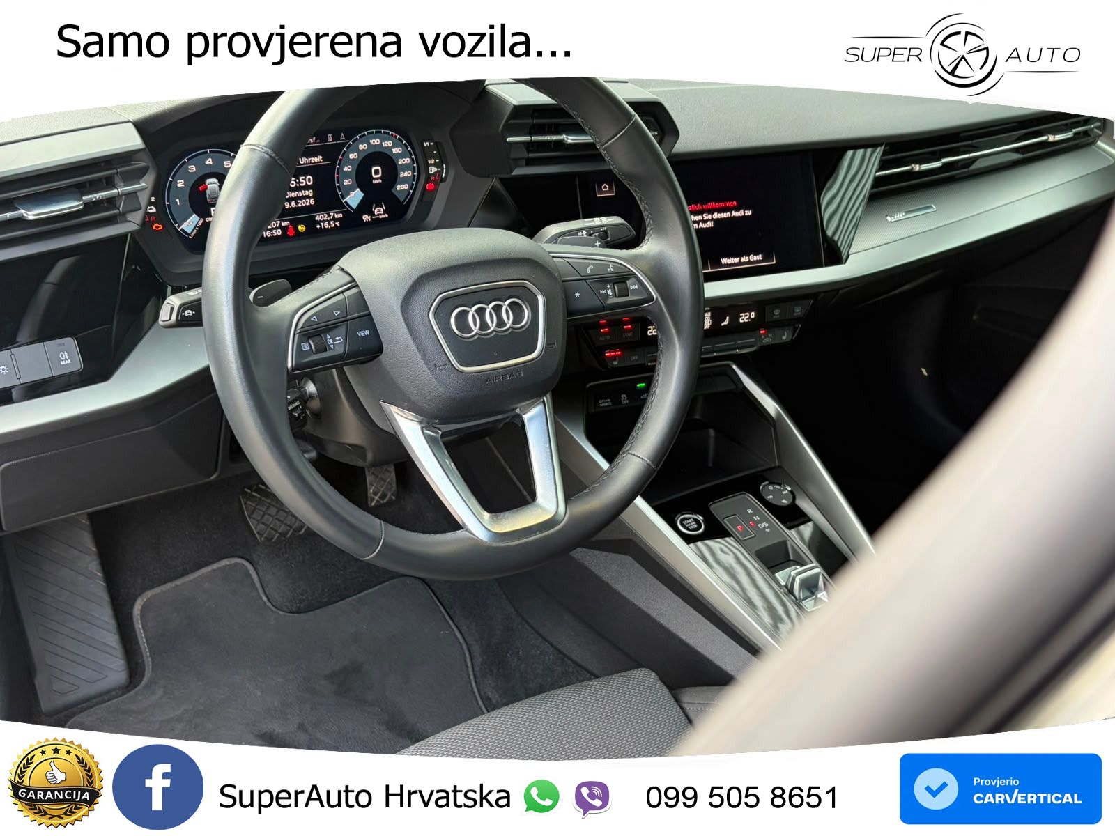Audi A3 45 TFSIe (245 KS) S tronic S line LED+GR SJED+ACC