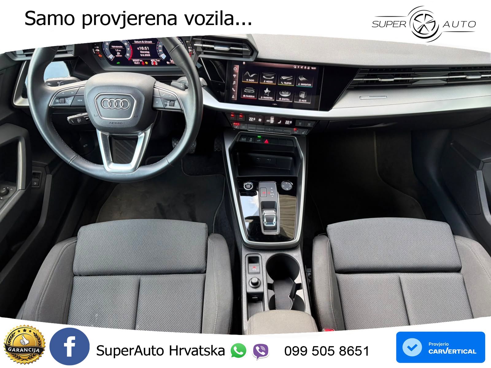 Audi A3 45 TFSIe (245 KS) S tronic S line LED+GR SJED+ACC