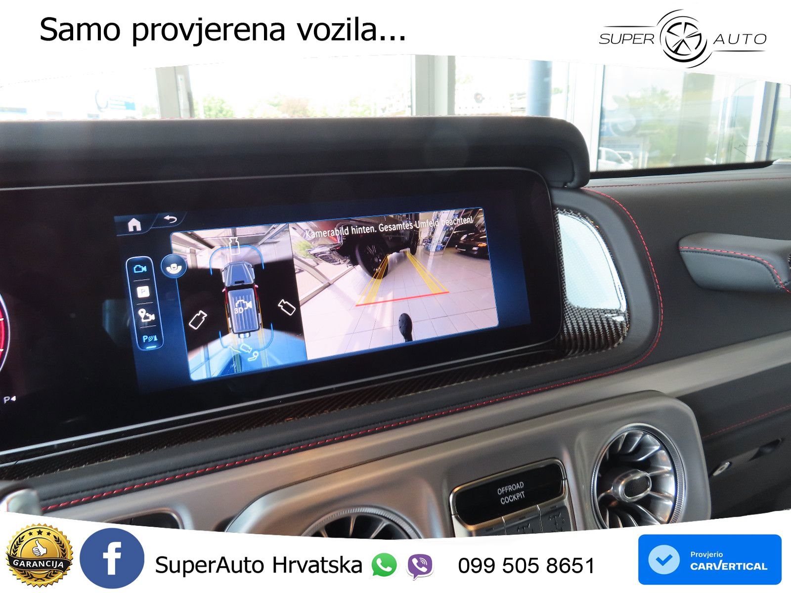 Mercedes G 450d Long (367 KS) 4MATIC 9G-TRONIC AMG LED+GR SJED+ACC