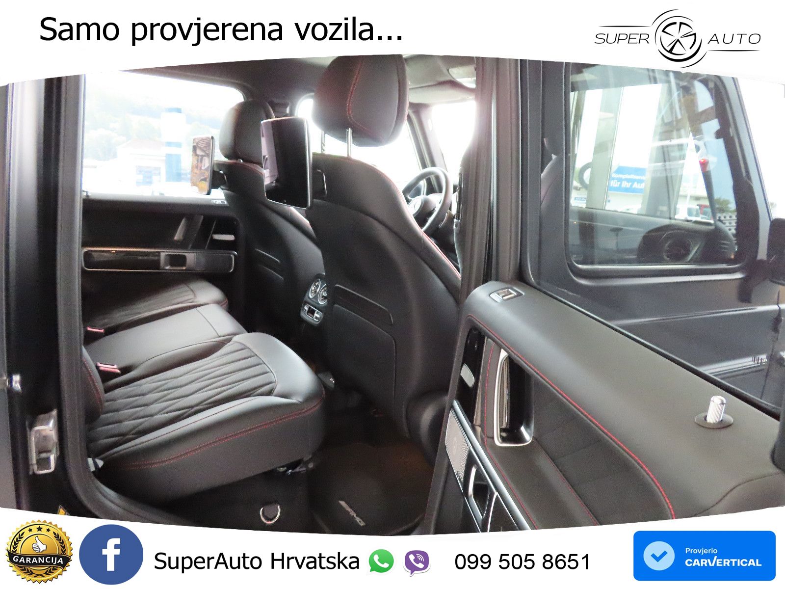 Mercedes G 450d Long (367 KS) 4MATIC 9G-TRONIC AMG LED+GR SJED+ACC