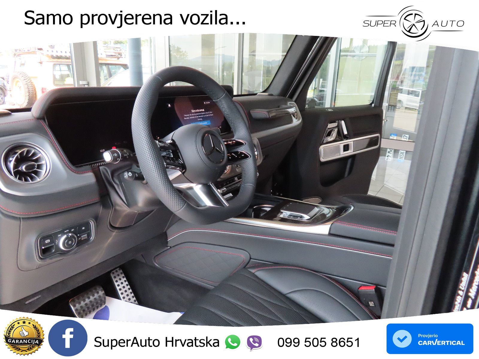 Mercedes G 450d Long (367 KS) 4MATIC 9G-TRONIC AMG LED+GR SJED+ACC