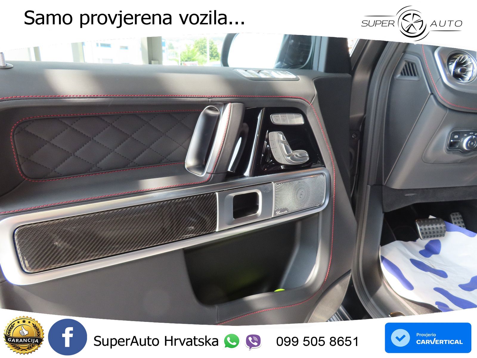Mercedes G 450d Long (367 KS) 4MATIC 9G-TRONIC AMG LED+GR SJED+ACC