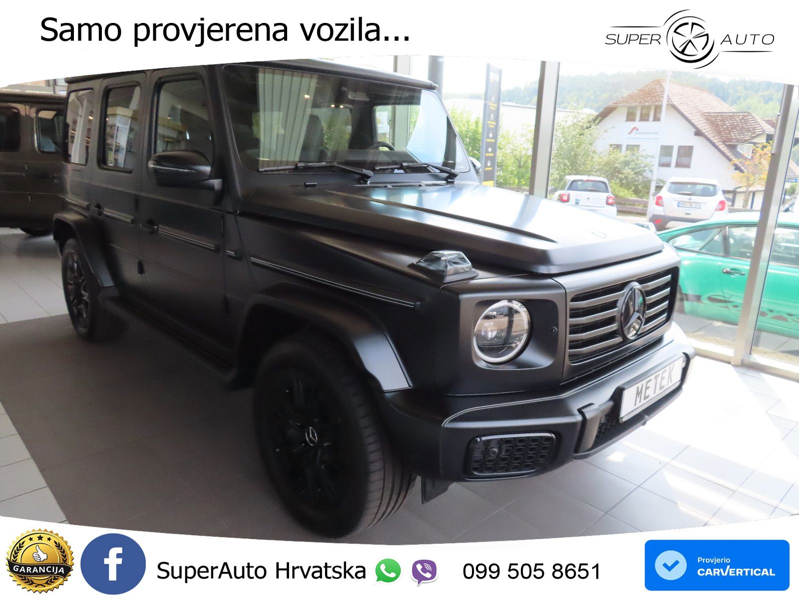 Mercedes G 450d Long (367 KS) 4MATIC 9G-TRONIC AMG LED+GR SJED+ACC