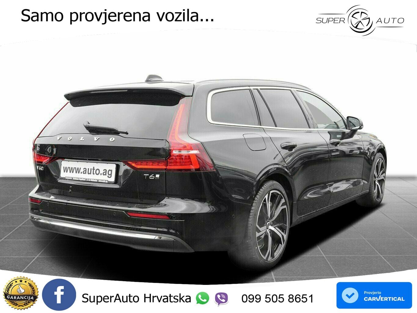 Volvo V60 2.0 T6 AWD Geartronic LED+GR SJED+ACC
