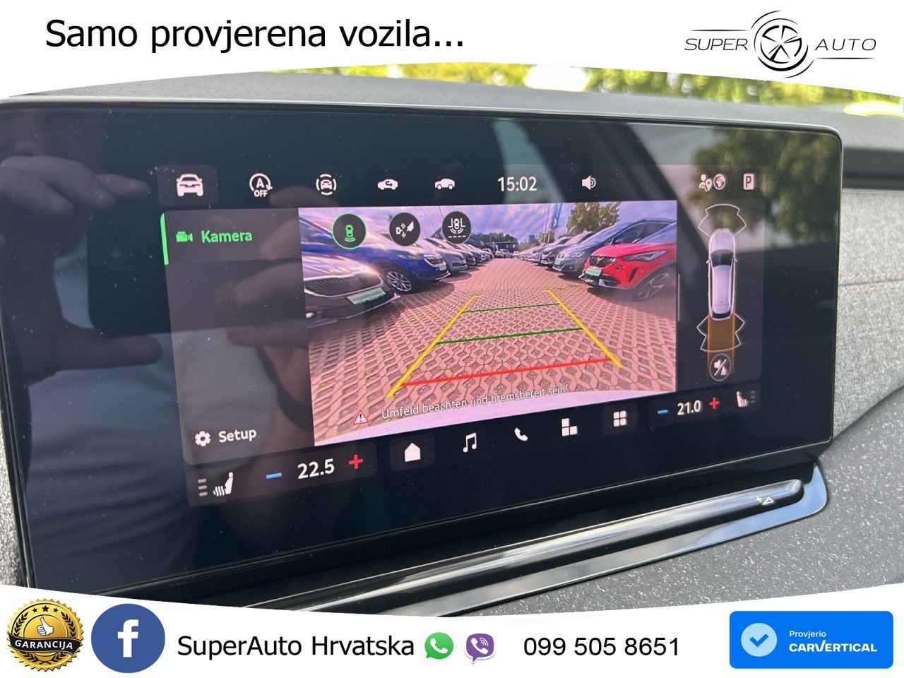Škoda Octavia Combi 1.5 TSI (150 KS) MATRIX+GR SJED+KAM