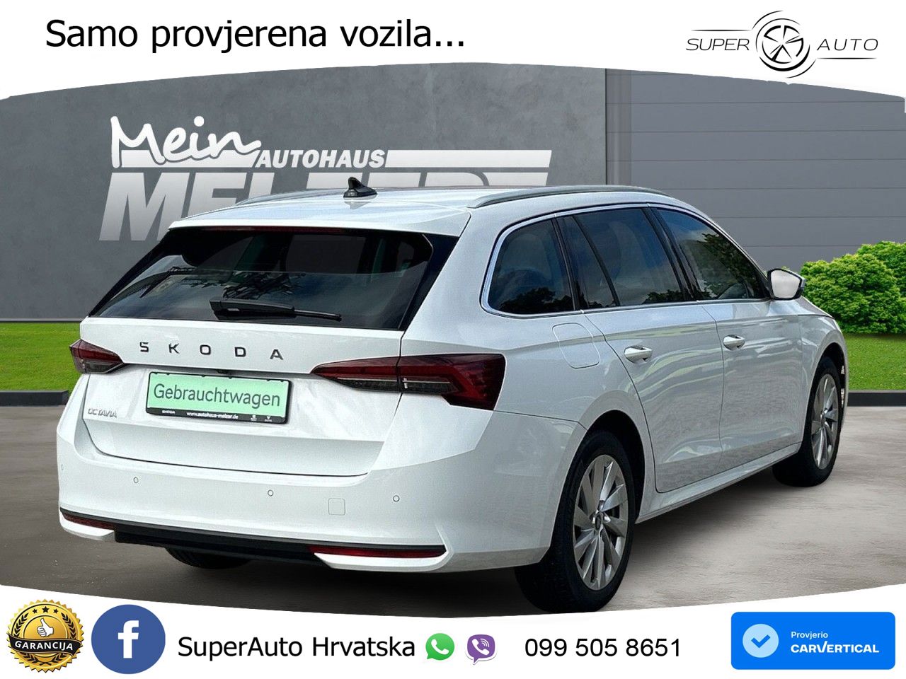 Škoda Octavia Combi 1.5 TSI (150 KS) MATRIX+GR SJED+KAM