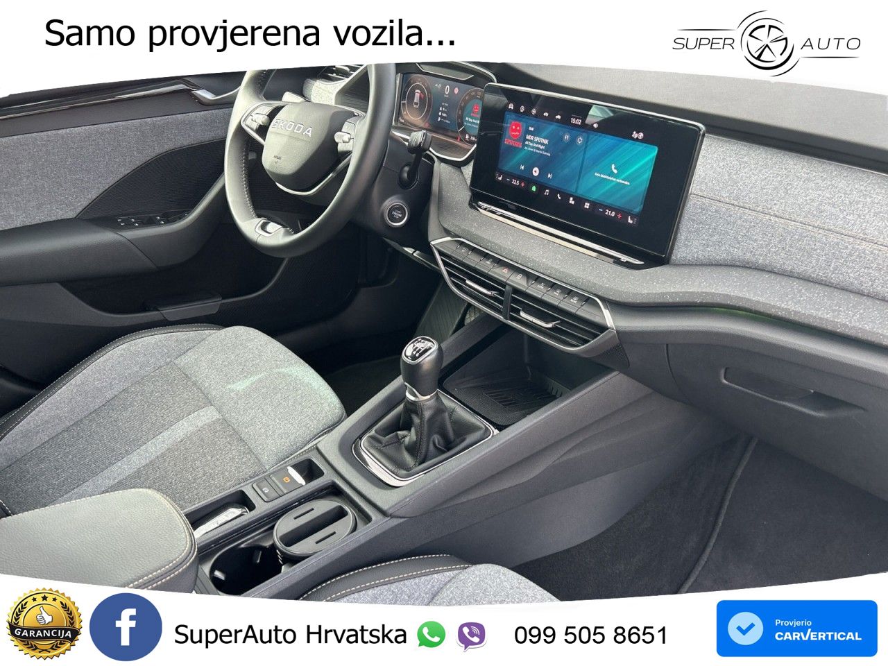 Škoda Octavia Combi 1.5 TSI (150 KS) MATRIX+GR SJED+KAM