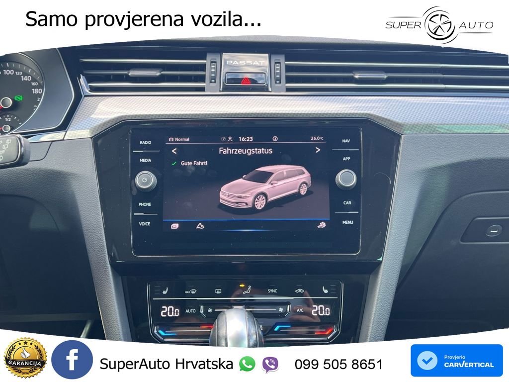 Volkswagen Passat Variant 2.0 TDI (200 KS) 4MOTION DSG LED+GR SJED+ACC