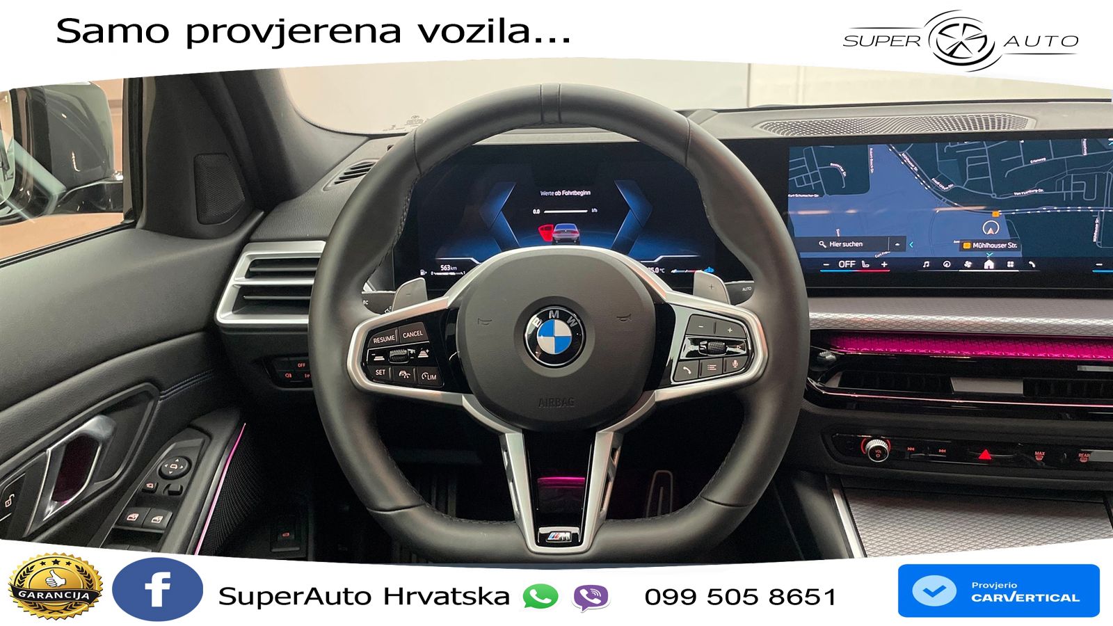 BMW 320d (190 KS) Steptronic M Sport LED+GR SJED+ACC