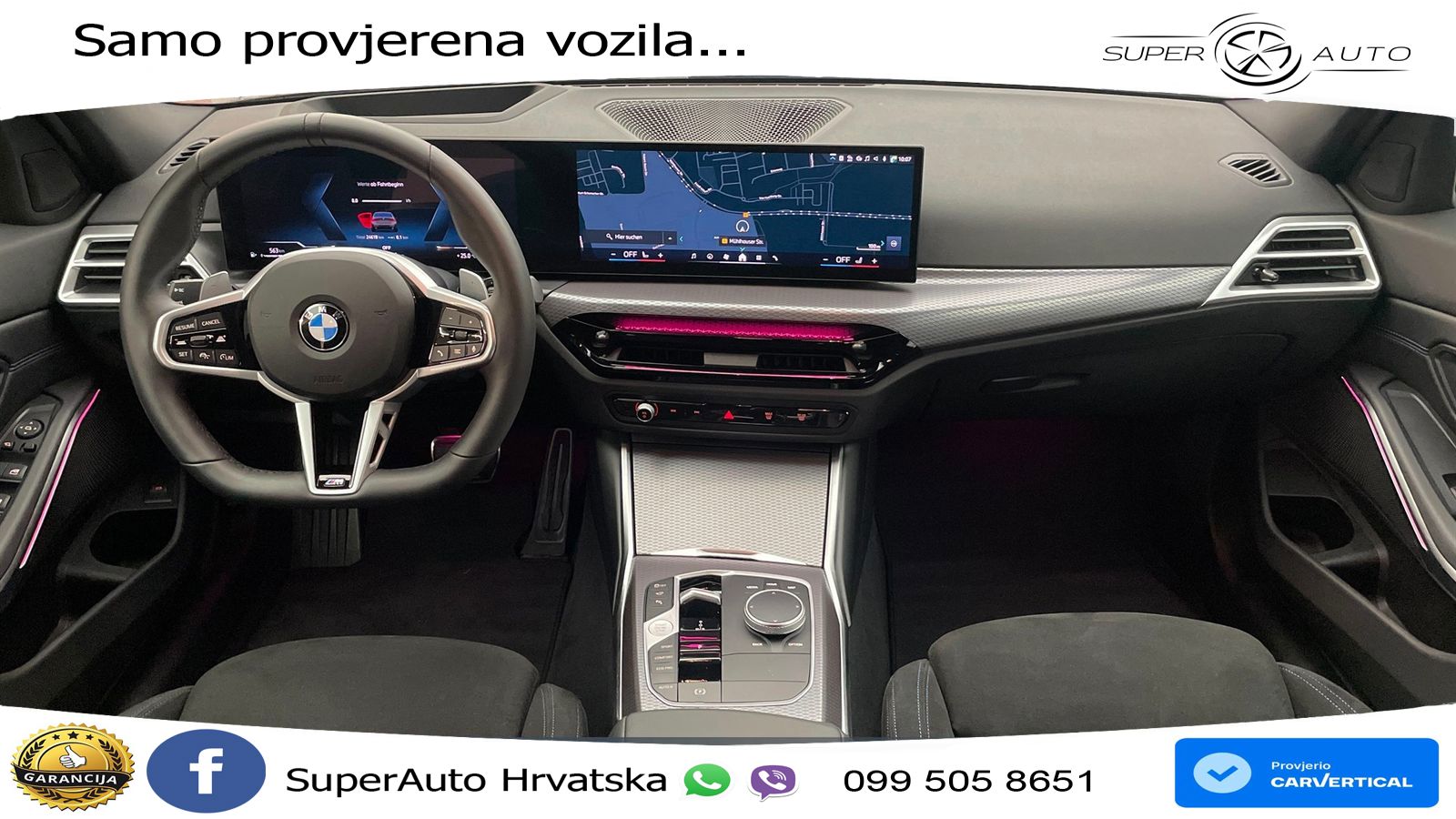BMW 320d (190 KS) Steptronic M Sport LED+GR SJED+ACC