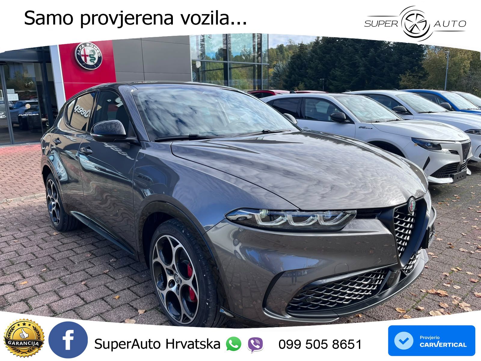 Alfa Romeo Tonale 1.5 VGT (160 KS) 48V-Hybrid TCT LED+GR SJED+ACC