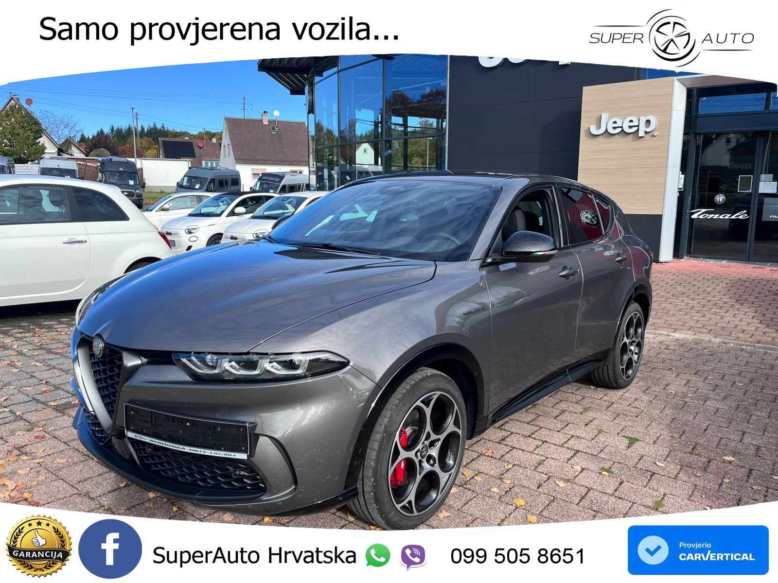 Alfa Romeo Tonale 1.5 VGT (160 KS) 48V-Hybrid TCT LED+GR SJED+ACC