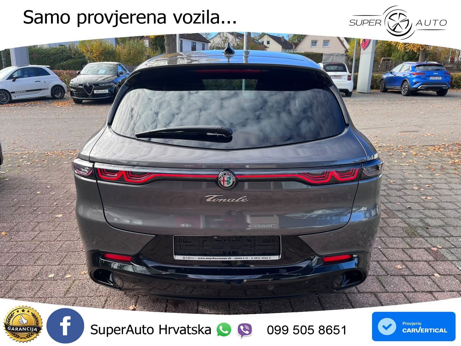 Alfa Romeo Tonale 1.5 VGT (160 KS) 48V-Hybrid TCT LED+GR SJED+ACC