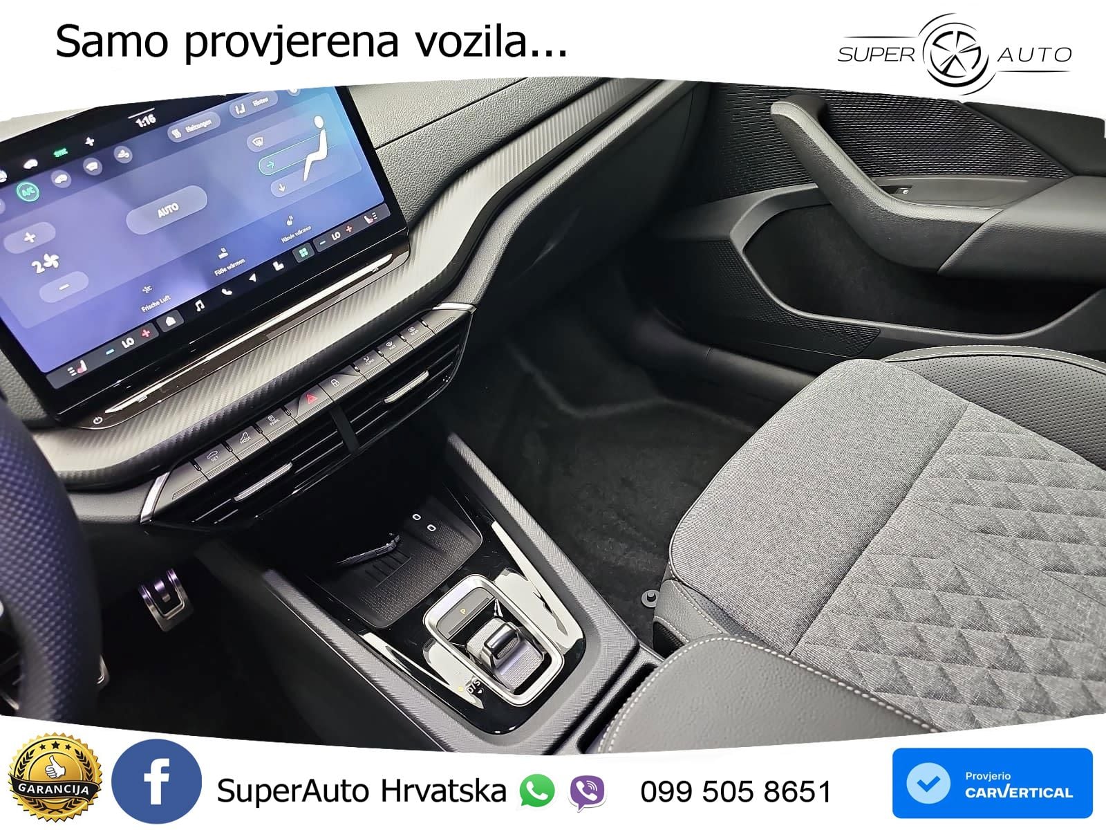 Škoda Octavia Combi 2.0 TSI (204 KS) 4x4 DSG SportLine LED+GR SJED+ACC