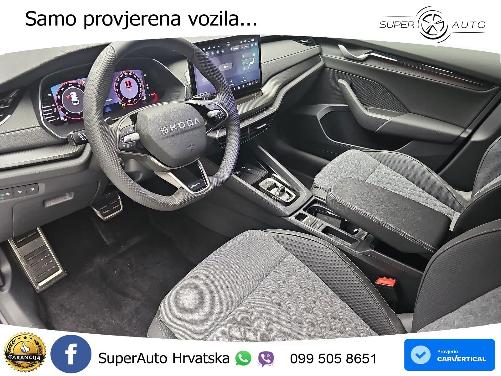 Škoda Octavia Combi 2.0 TSI (204 KS) 4x4 DSG SportLine LED+GR SJED+ACC