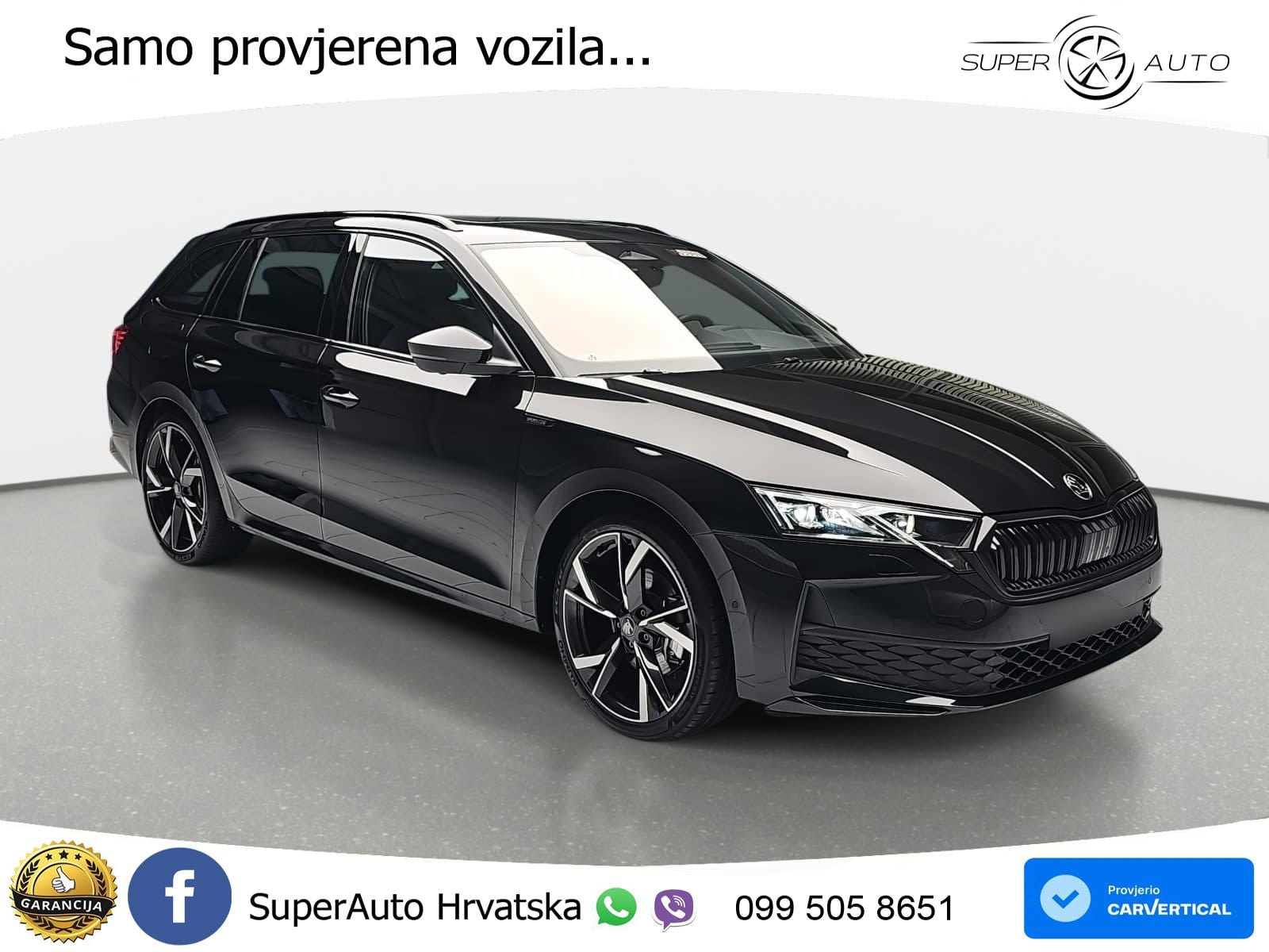 Škoda Octavia Combi 2.0 TSI (204 KS) 4x4 DSG SportLine LED+GR SJED+ACC