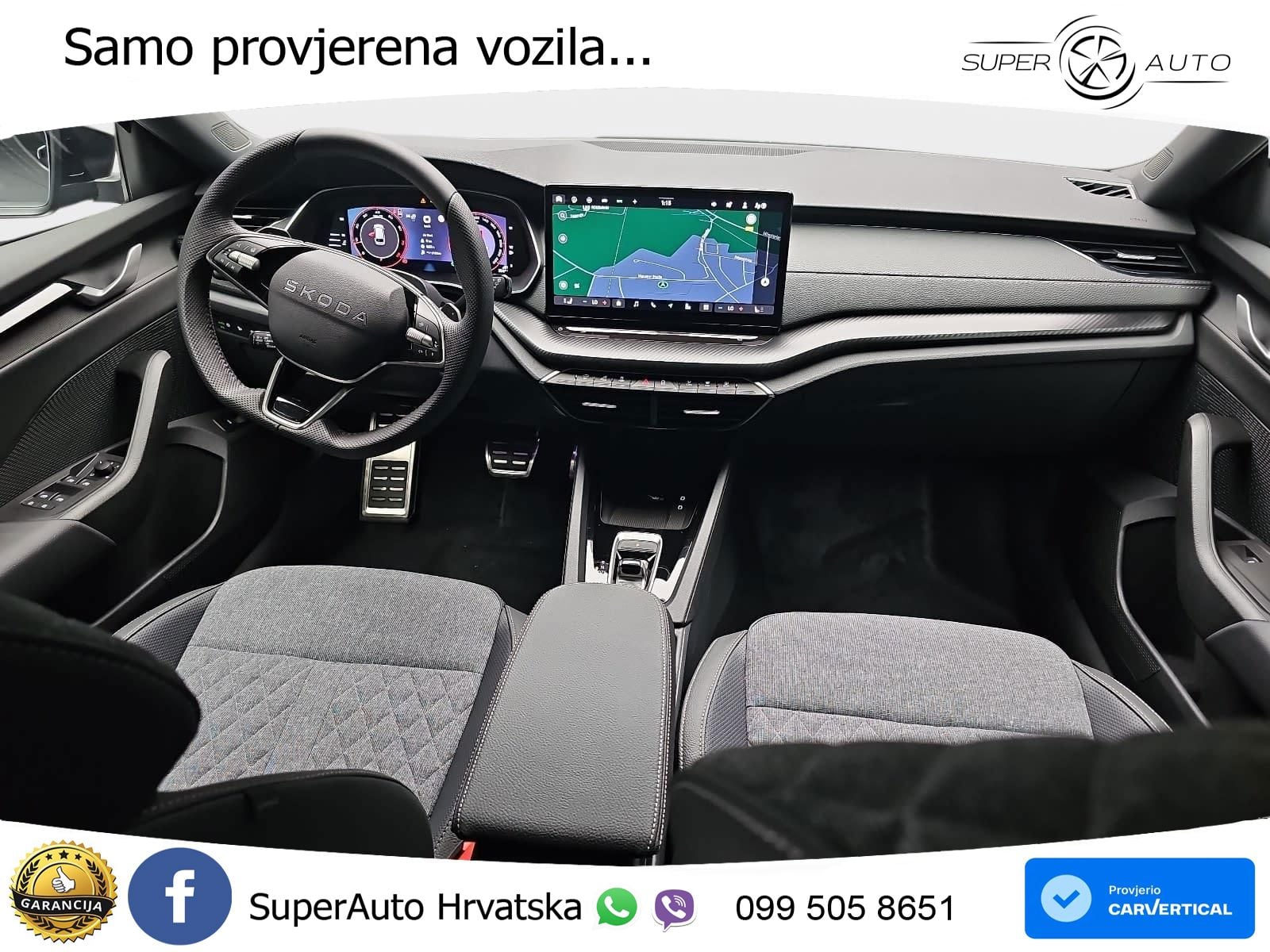 Škoda Octavia Combi 2.0 TSI (204 KS) 4x4 DSG SportLine LED+GR SJED+ACC