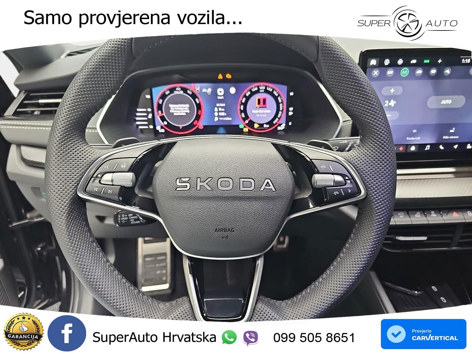 Škoda Octavia Combi 2.0 TSI (204 KS) 4x4 DSG SportLine LED+GR SJED+ACC