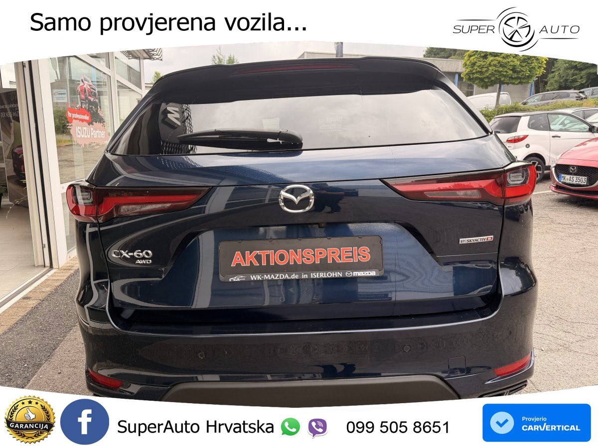 Mazda CX-60 3.3 e-Skyactiv D (254 KS) AWD Automatic MATRIX+GR SJED+KAM