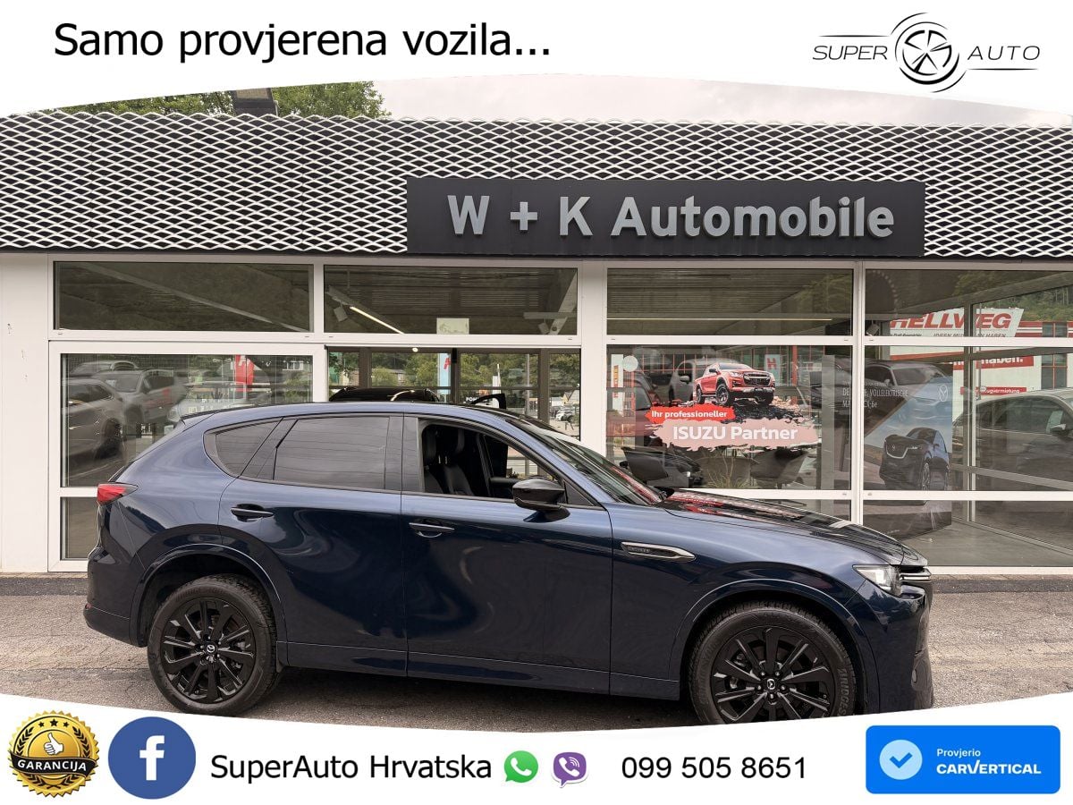 Mazda CX-60 3.3 e-Skyactiv D (254 KS) AWD Automatic MATRIX+GR SJED+KAM