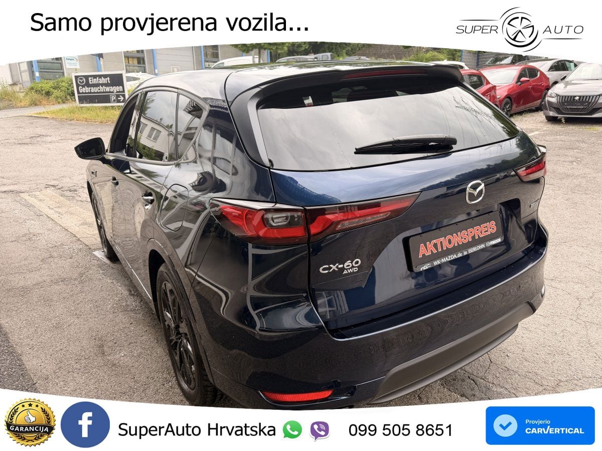 Mazda CX-60 3.3 e-Skyactiv D (254 KS) AWD Automatic MATRIX+GR SJED+KAM