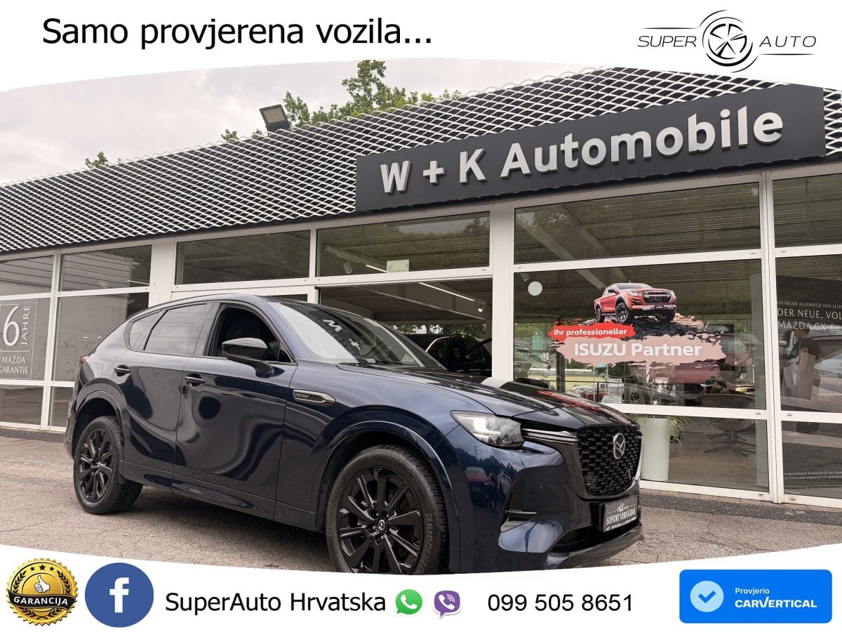 Mazda CX-60 3.3 e-Skyactiv D (254 KS) AWD Automatic MATRIX+GR SJED+KAM