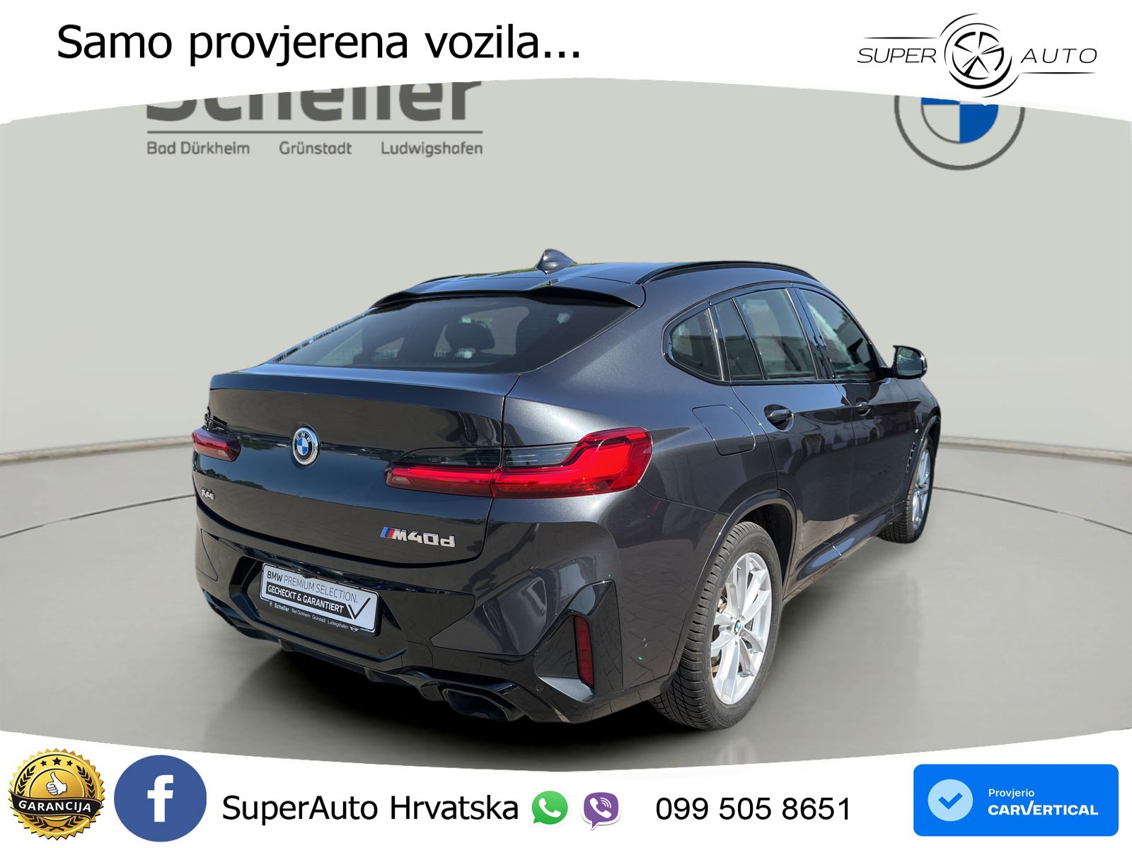 BMW X4 M40d (340 KS) xDrive Steptronic