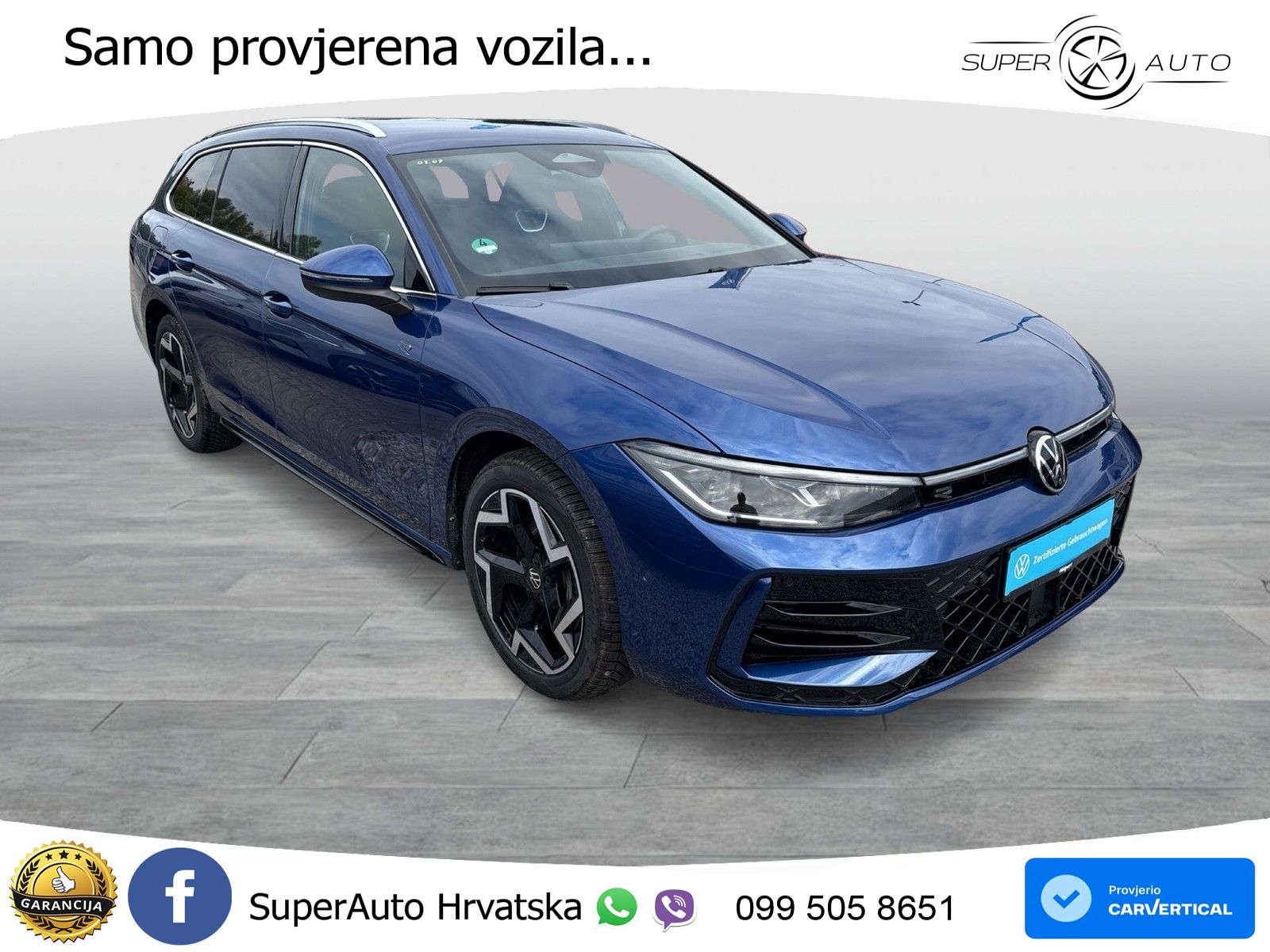 Volkswagen Passat Variant 1.5 TSI (272 KS) eHybrid DSG R-Line LED+GR SJED+ACC