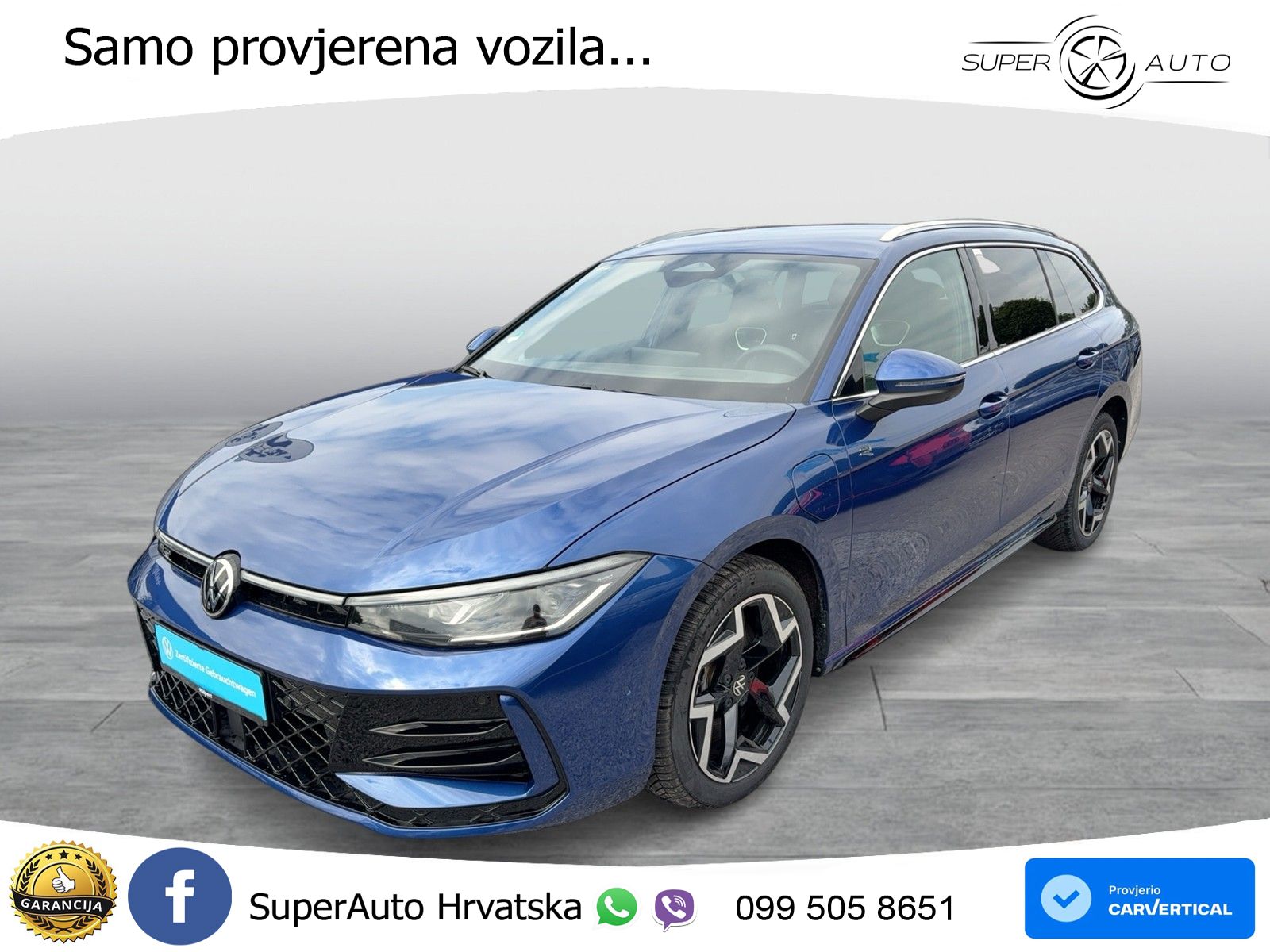 Volkswagen Passat Variant 1.5 TSI (272 KS) eHybrid DSG R-Line LED+GR SJED+ACC