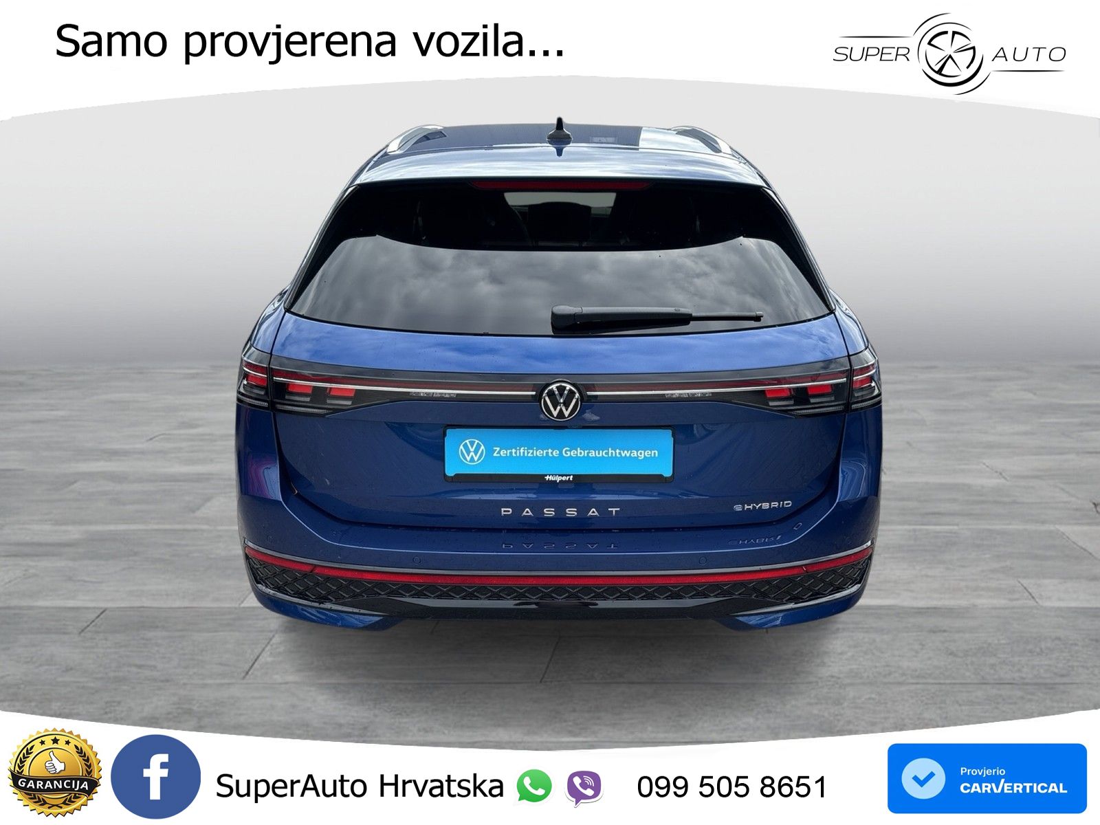 Volkswagen Passat Variant 1.5 TSI (272 KS) eHybrid DSG R-Line LED+GR SJED+ACC