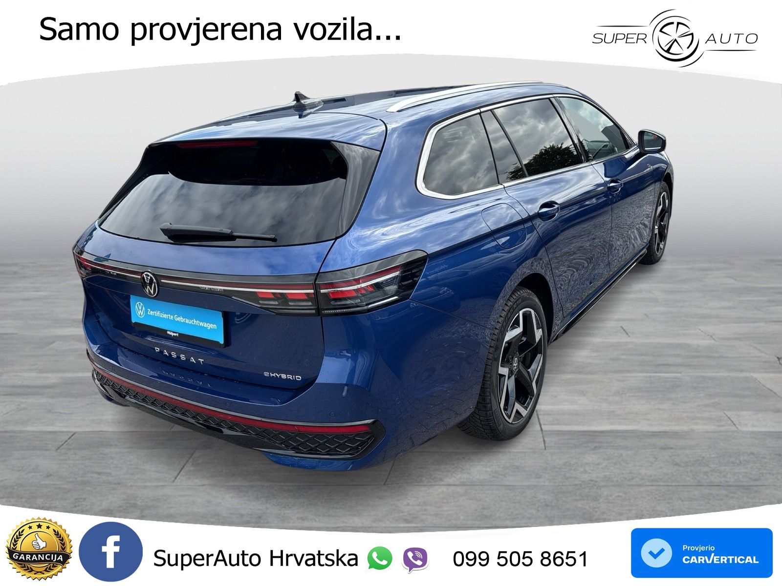 Volkswagen Passat Variant 1.5 TSI (272 KS) eHybrid DSG R-Line LED+GR SJED+ACC