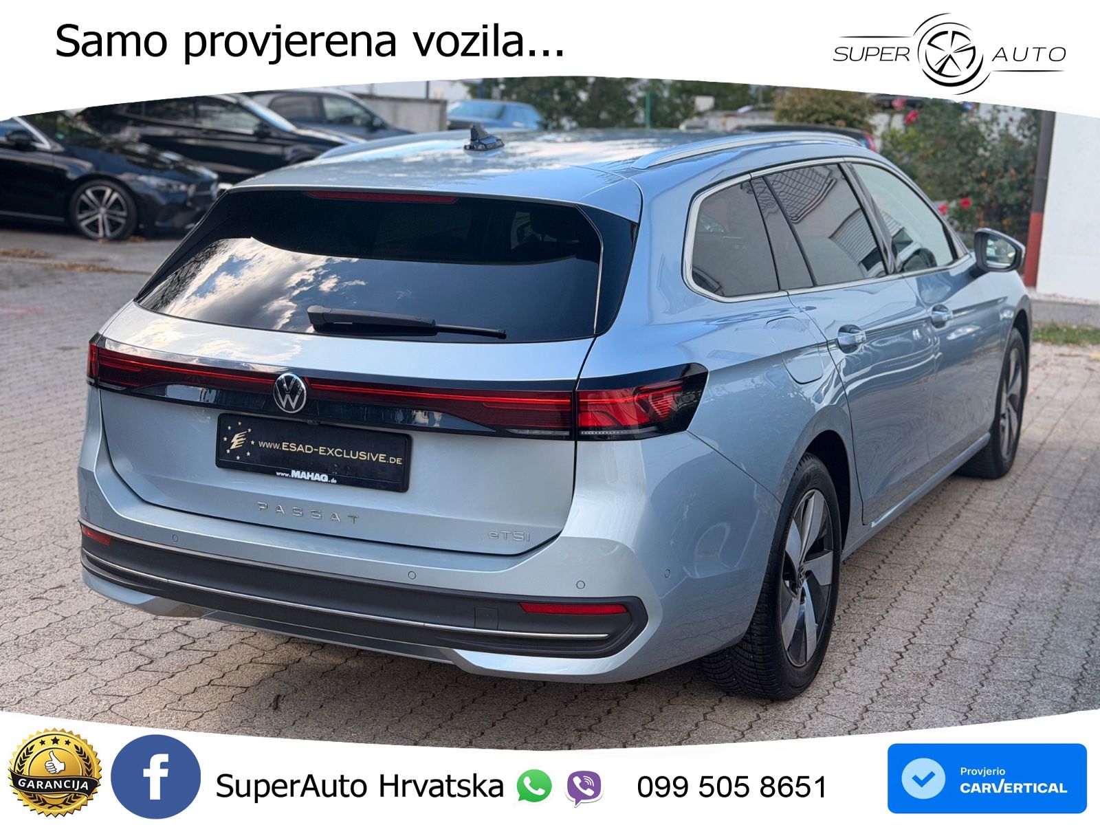Volkswagen Passat Variant 1.5 eTSI (150 KS) DSG Business LED+GR SJED+ACC