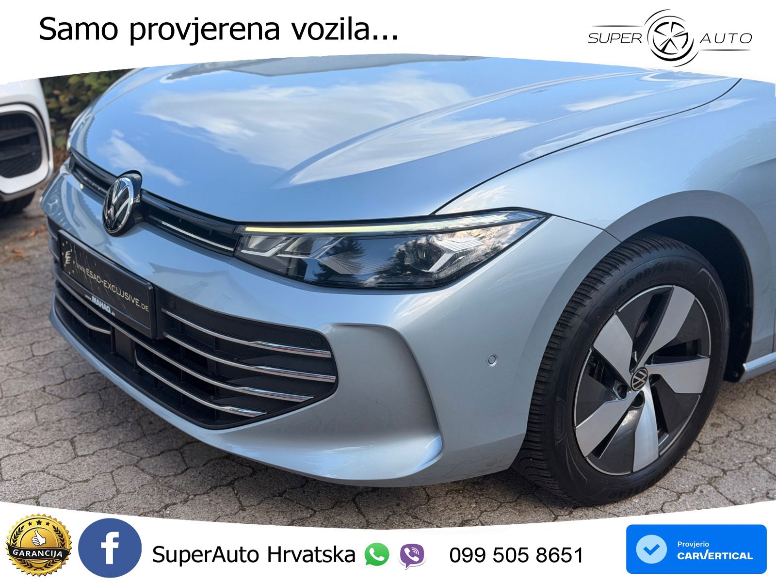 Volkswagen Passat Variant 1.5 eTSI (150 KS) DSG Business LED+GR SJED+ACC