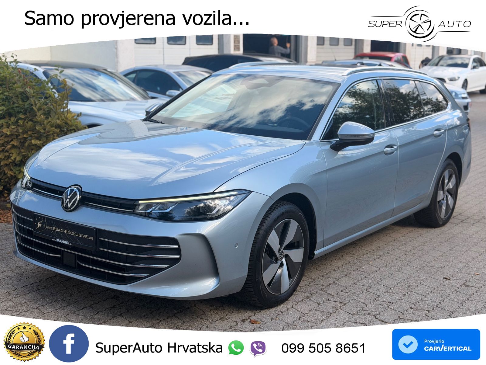 Volkswagen Passat Variant 1.5 eTSI (150 KS) DSG Business LED+GR SJED+ACC
