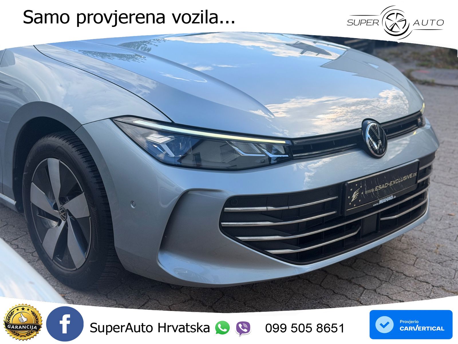 Volkswagen Passat Variant 1.5 eTSI (150 KS) DSG Business LED+GR SJED+ACC