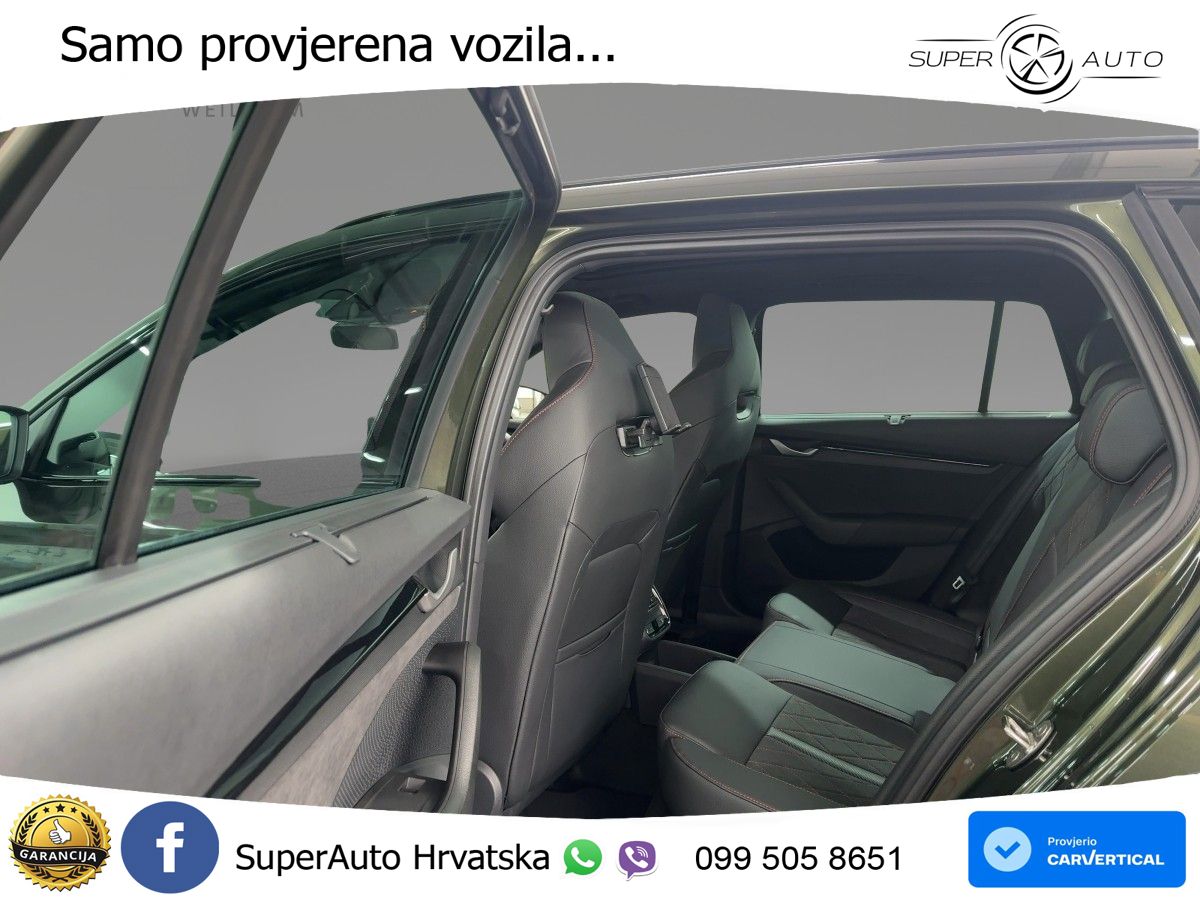 Škoda Octavia Combi RS 2.0 TSI (265 KS) DSG LED+GR SJED+ACC