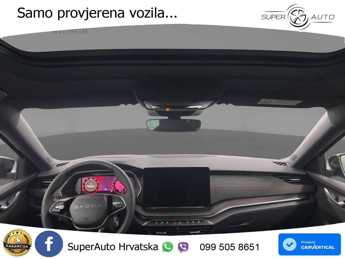 Škoda Octavia Combi RS 2.0 TSI (265 KS) DSG LED+GR SJED+ACC