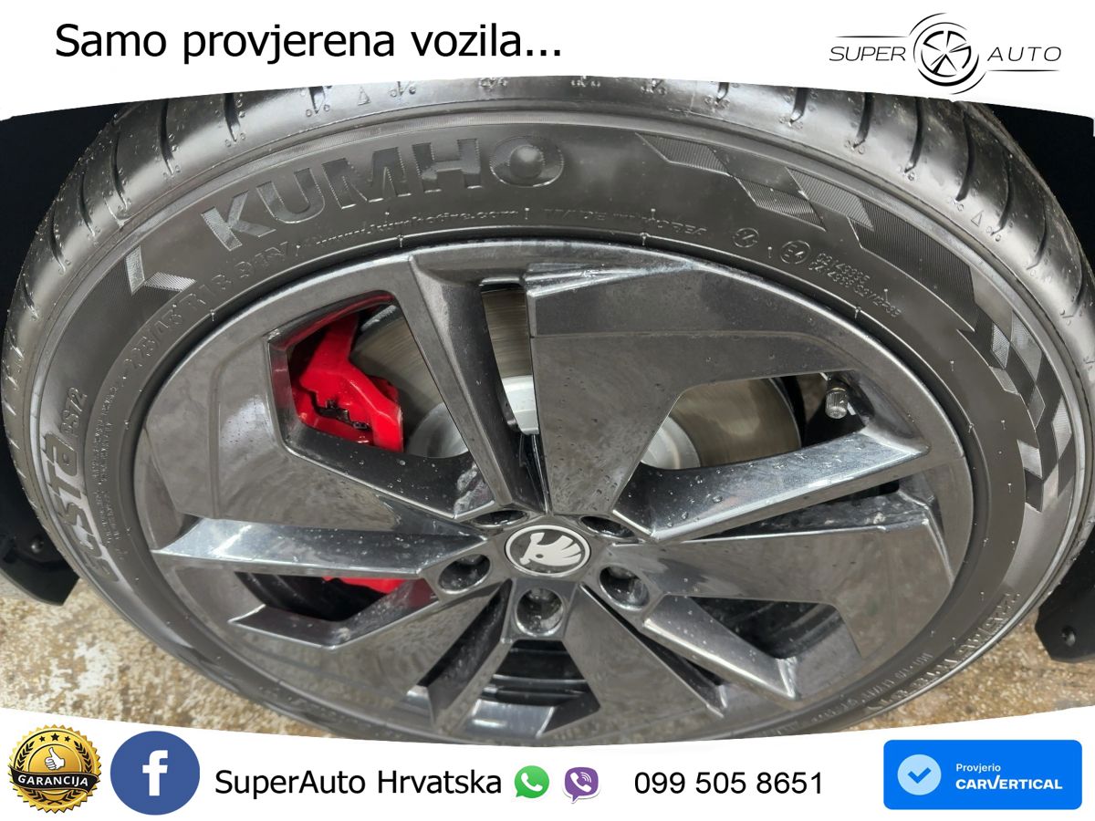 Škoda Octavia Combi RS 2.0 TSI (265 KS) DSG LED+GR SJED+ACC