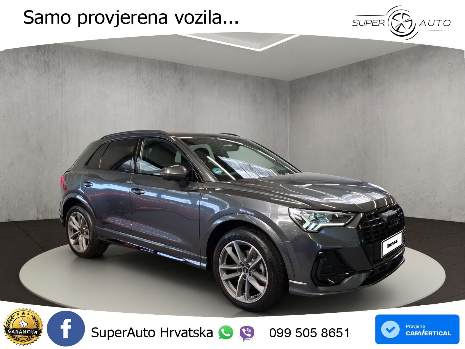 Audi Q3 35 TFSI (150 KS) S tronic S line LED+GR SJED+ACC