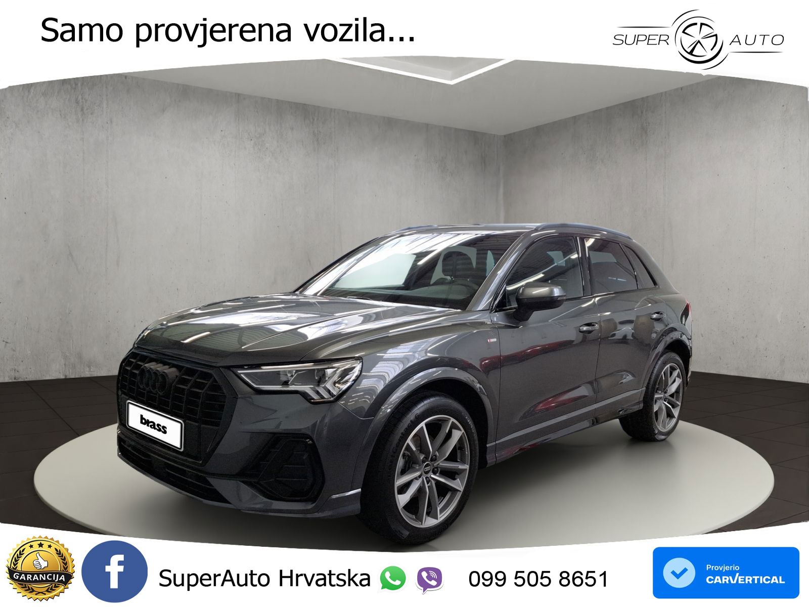 Audi Q3 35 TFSI (150 KS) S tronic S line LED+GR SJED+ACC