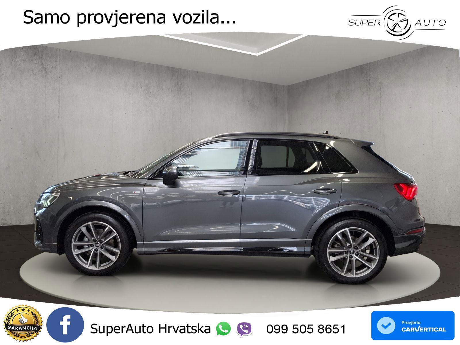 Audi Q3 35 TFSI (150 KS) S tronic S line LED+GR SJED+ACC