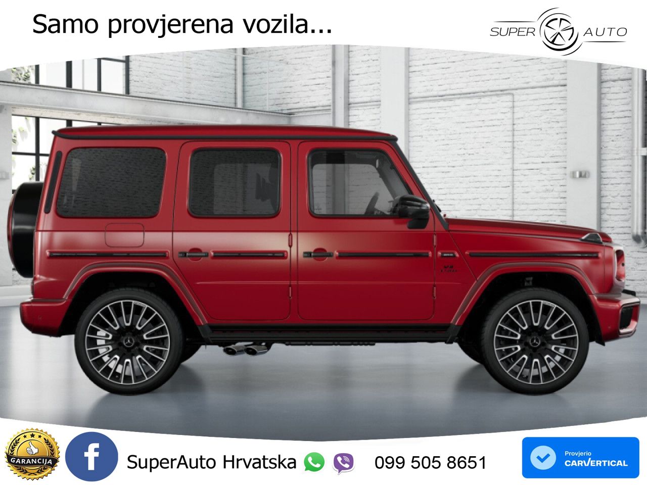 Mercedes AMG G 63 Long V8 (585 KS) 4MATIC 9G-TRONIC AMG SPEEDSHIFT TCT LED+ACC