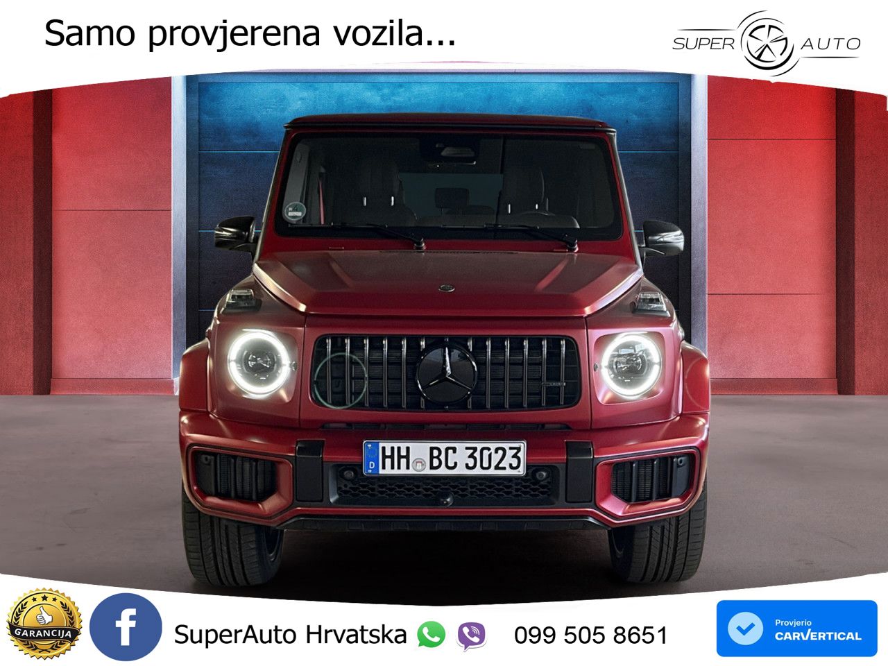 Mercedes AMG G 63 Long V8 (585 KS) 4MATIC 9G-TRONIC AMG SPEEDSHIFT TCT LED+ACC