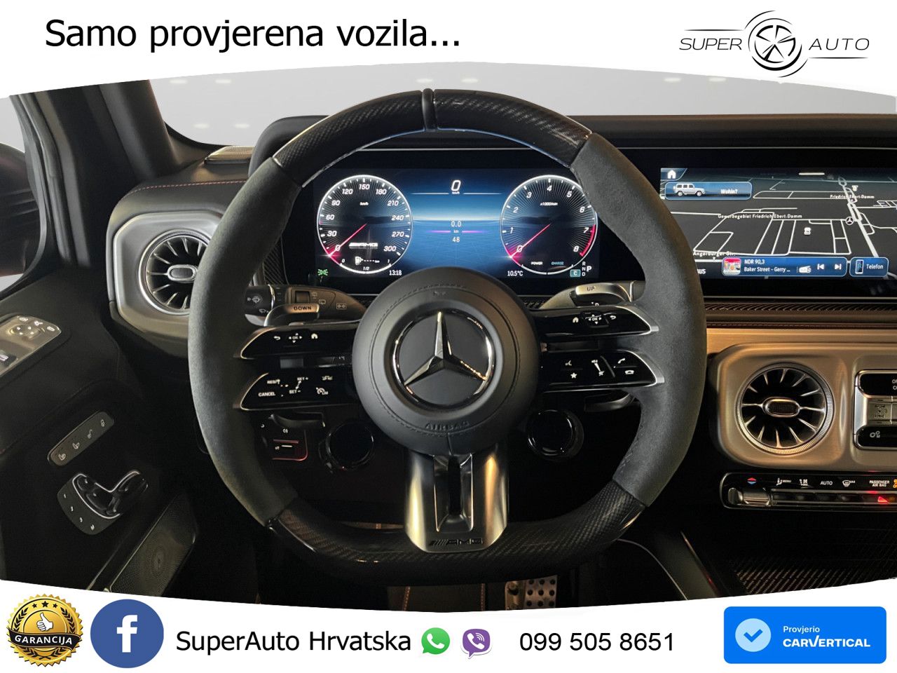 Mercedes AMG G 63 Long V8 (585 KS) 4MATIC 9G-TRONIC AMG SPEEDSHIFT TCT LED+ACC