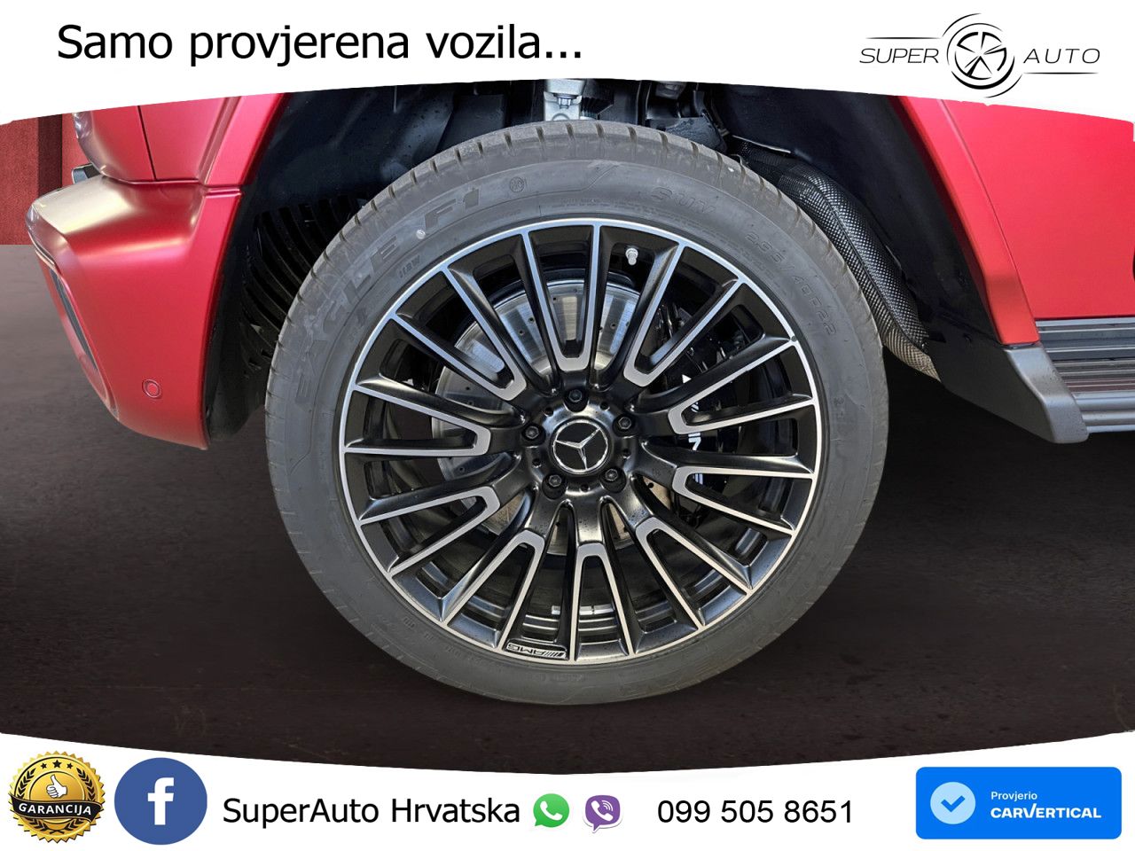 Mercedes AMG G 63 Long V8 (585 KS) 4MATIC 9G-TRONIC AMG SPEEDSHIFT TCT LED+ACC
